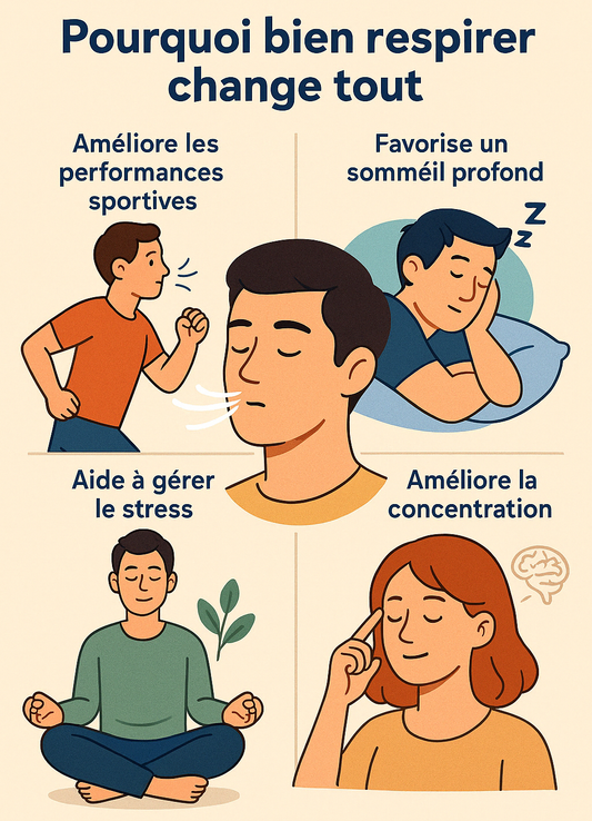 Pourquoi bien respirer change tout : sport, sommeil, stress et concentration